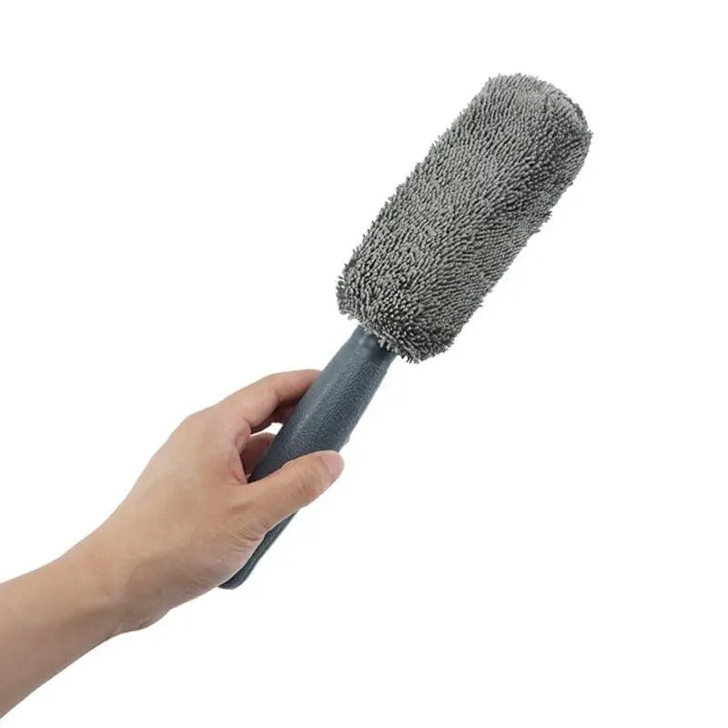 Escova de Microfibras para Lavagem de Rodas 0 Mop Fácil