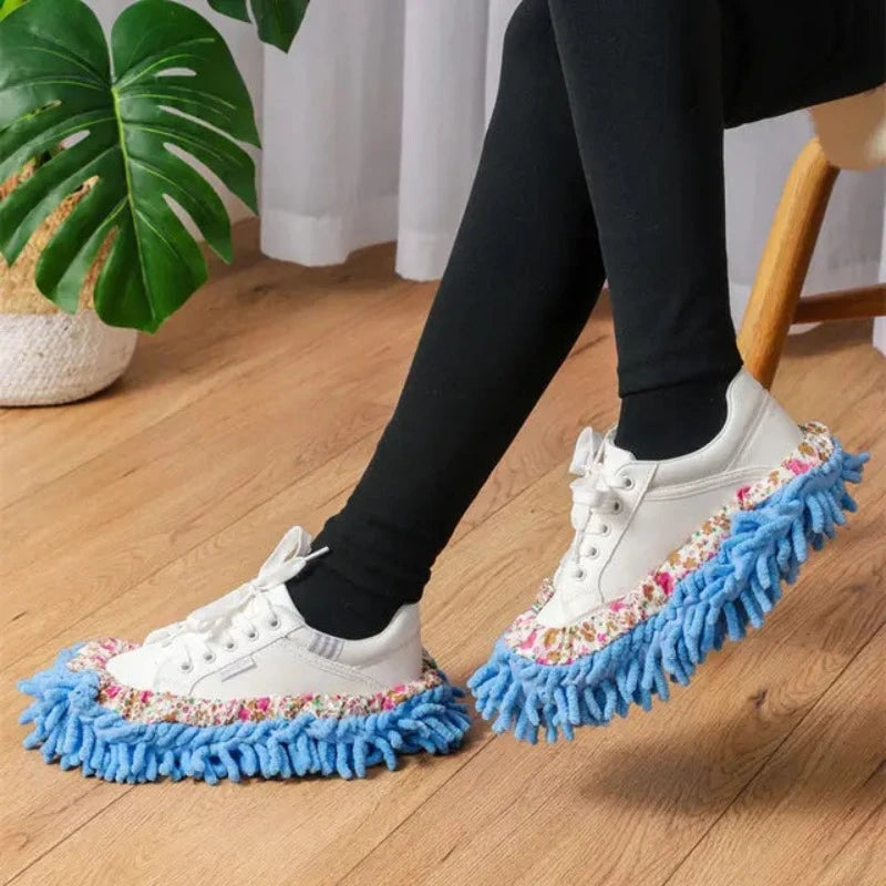 SoftClean© - Meias de Microfibra para Limpeza (Compre 1 e Leve 3 Pares) - Mop Fácil