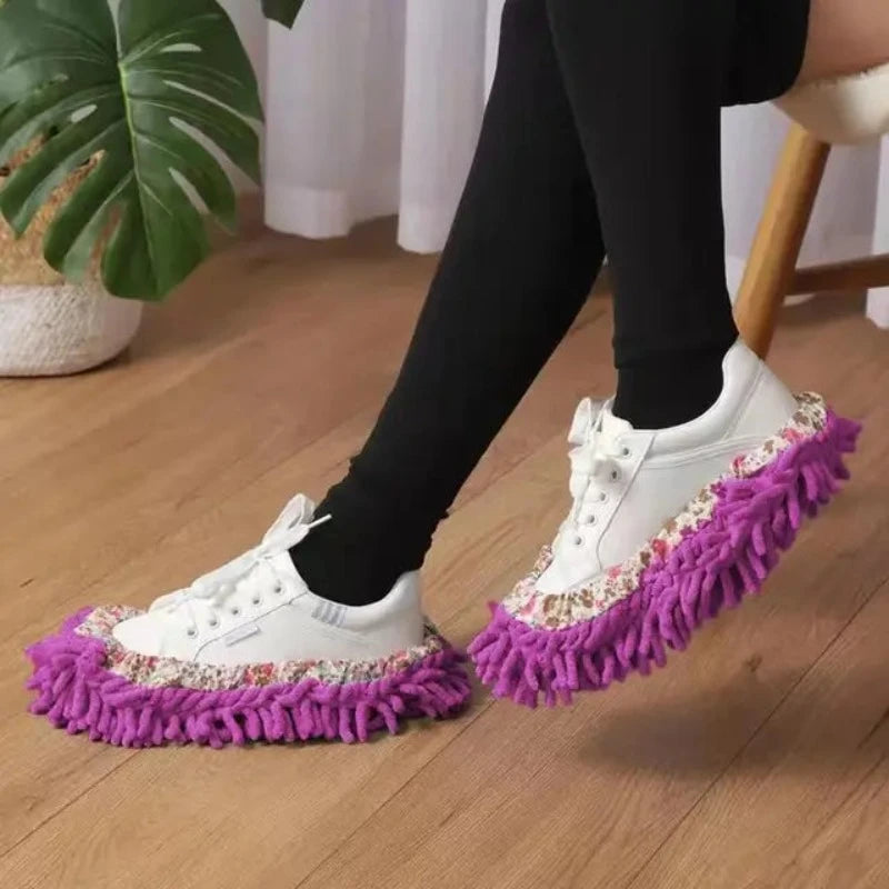 SoftClean© - Meias de Microfibra para Limpeza (Compre 1 e Leve 3 Pares) - Mop Fácil