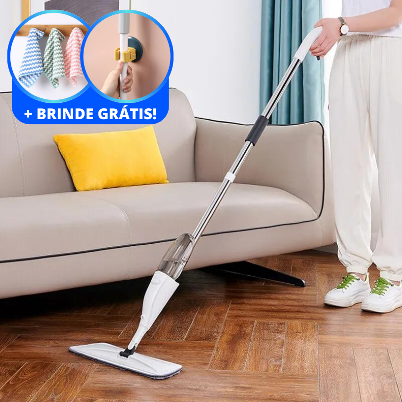 MopSpray: mop com dispenser de spray - Mop Fácil