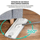 Flat Mop 360° Lava e Seca Com Balde