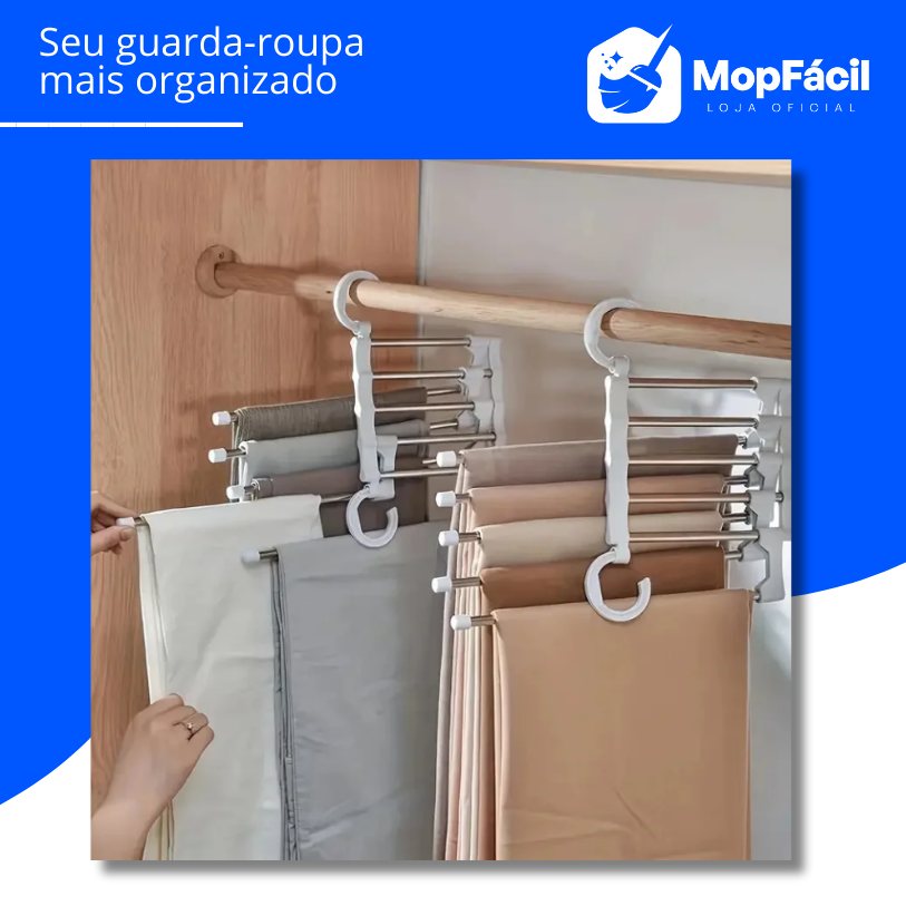 SmartSpace® - Cabide 5 em 1   (Compre 1, Leve 3)