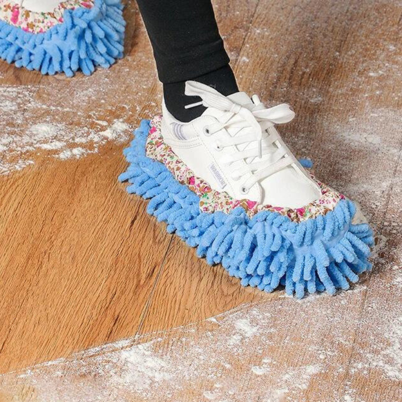 SoftClean© - Meias de Microfibra para Limpeza (Compre 1 e Leve 3 Pares) - Mop Fácil
