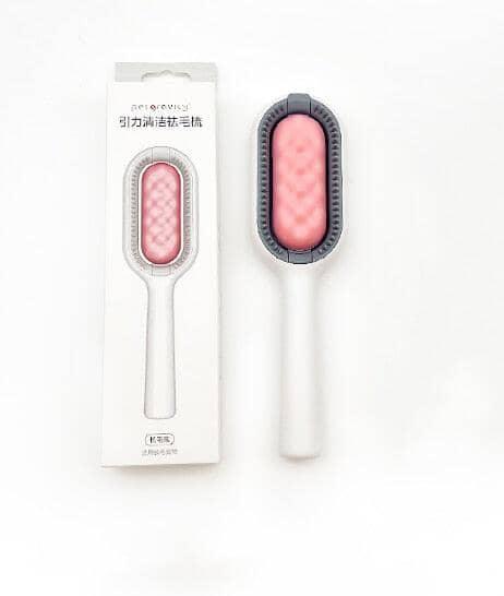 Escova Removedora de Pelos Pet Clean 0 Mop Fácil rosa Pelos Longos 