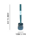 Escova sanitária de silicone com dispensador de sabão 0 Mop Fácil branco 