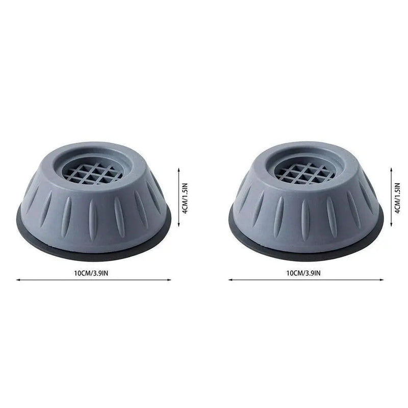 Kit de Pés Anti Vibração 0 Mop Fácil 2pcs 10cm 