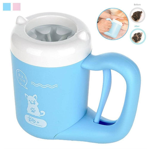 Limpa Patas Pet c/ Gatilho 0 Mop Fácil 