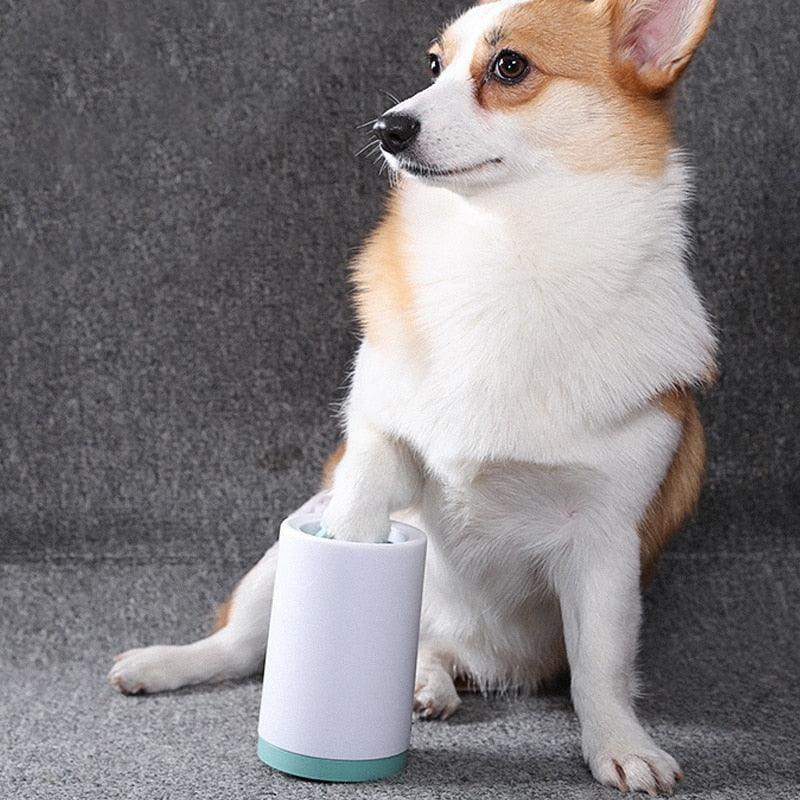 Limpa Patas Pet Silicone 0 Mop Fácil 
