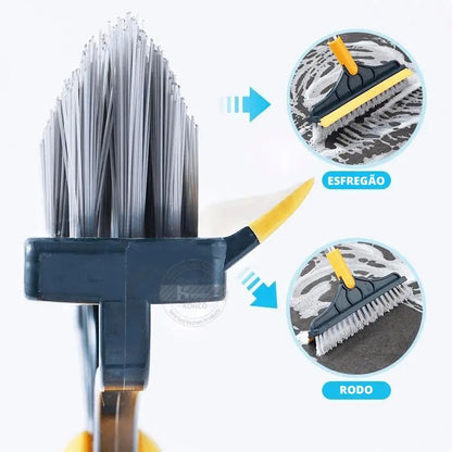 MaxClean© (2 em 1) - O Melhor Aliado Para Limpeza! Mop Fácil 