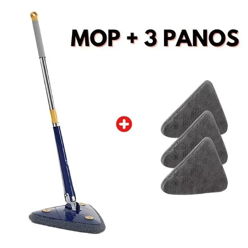 Mop de Limpeza Giratório - AdvancedClean© (+ Brinde Grátis!) - Mop Fácil