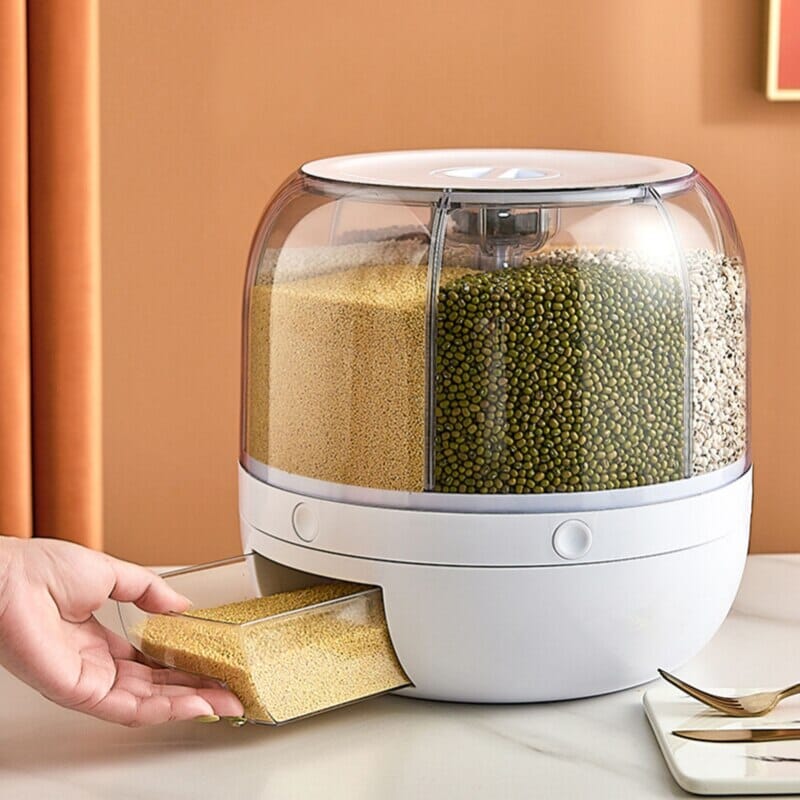 Organizador de alimentos rotativo 360 0 Mop Fácil 