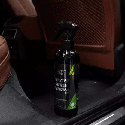 Revitalizador de Plásticos Automotivos (+Esponja de Brinde) Mop Fácil 