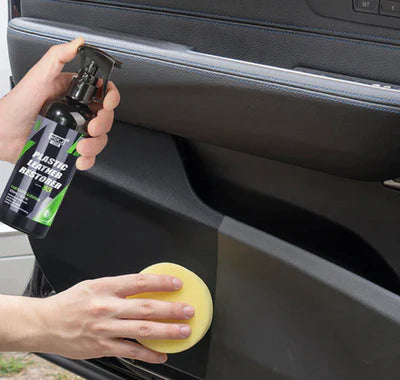Revitalizador de Plásticos Automotivos (+Esponja de Brinde) Mop Fácil 