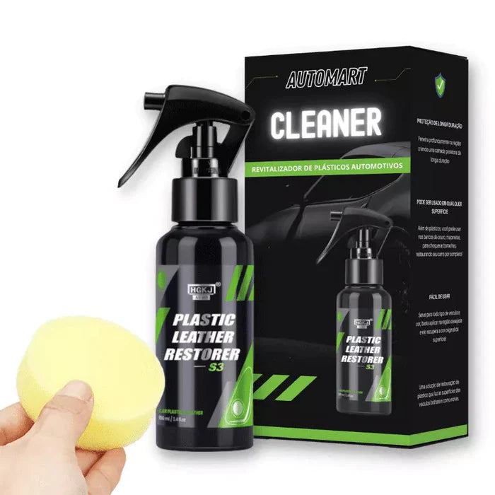 Revitalizador de Plásticos Automotivos (+Esponja de Brinde) Mop Fácil 